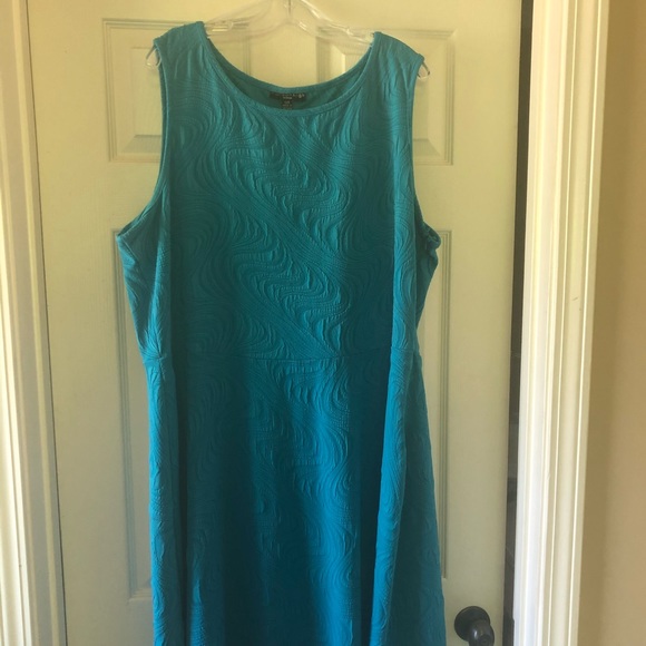 madison leigh Dresses & Skirts - Textured sleeveless fit and flare dress